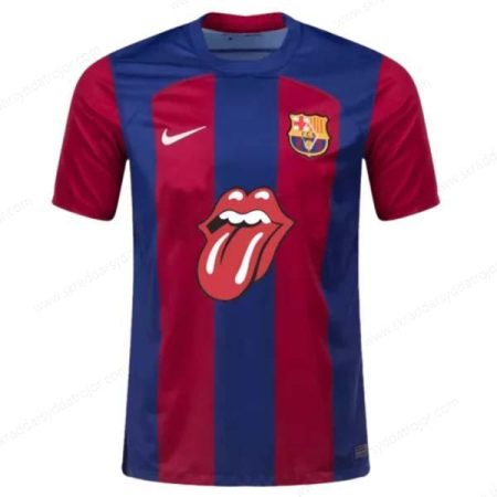 Barcelona Hemmatröja Rolling Stones Fotbollströja 23/24