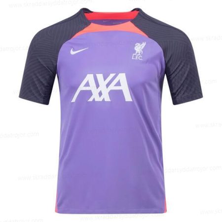 Liverpool Pre Match Training Football Jersey – Purple
