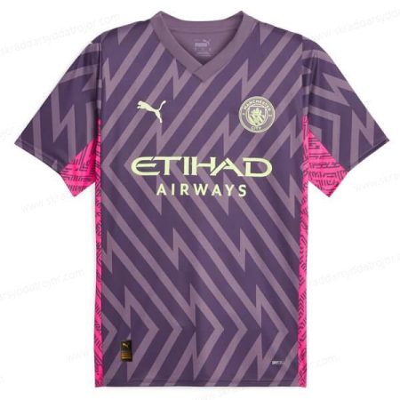 Manchester City Goalkeeper Fotbollströja 23/24 – Purple