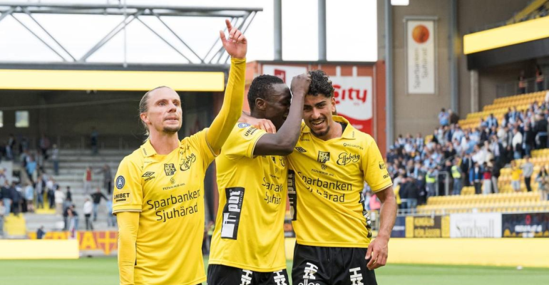 Malmö FF segersvit avslutades av Elfsborg